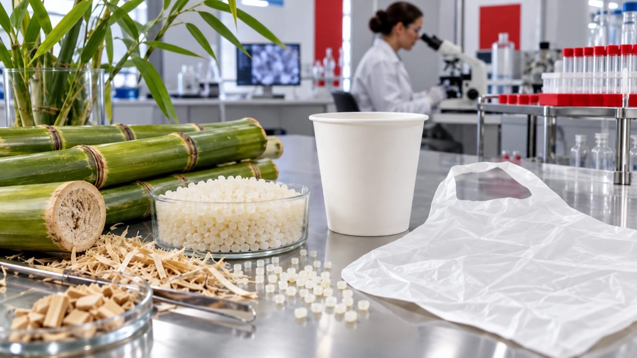 Bamboo Raw Materials and Lab Research