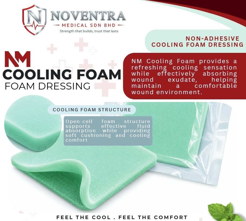 Cooling Foam Dressing