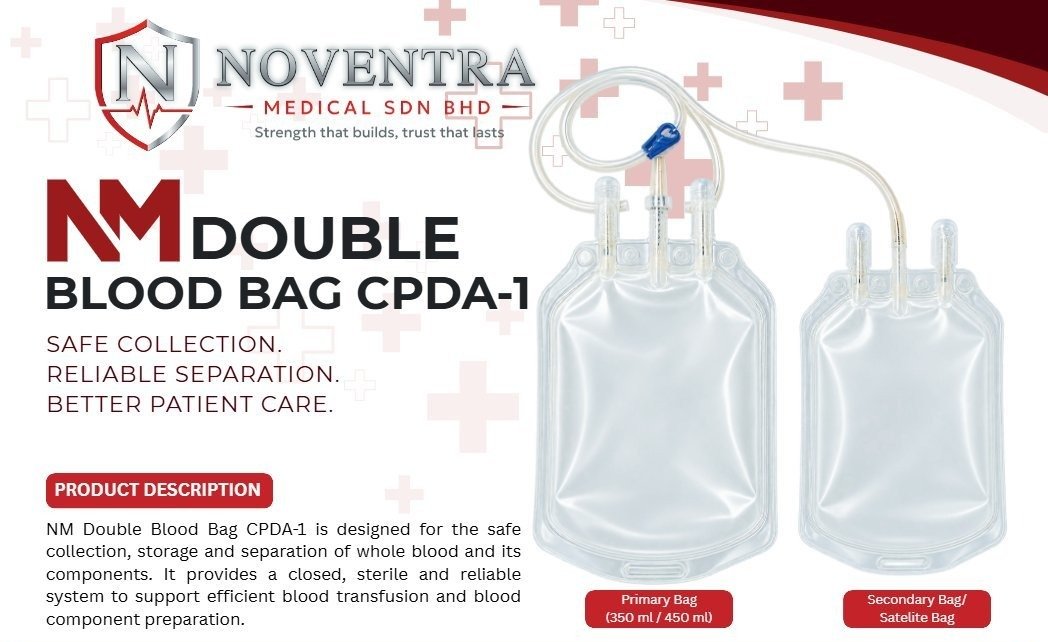 NM Double Blood Bag CPDA-1